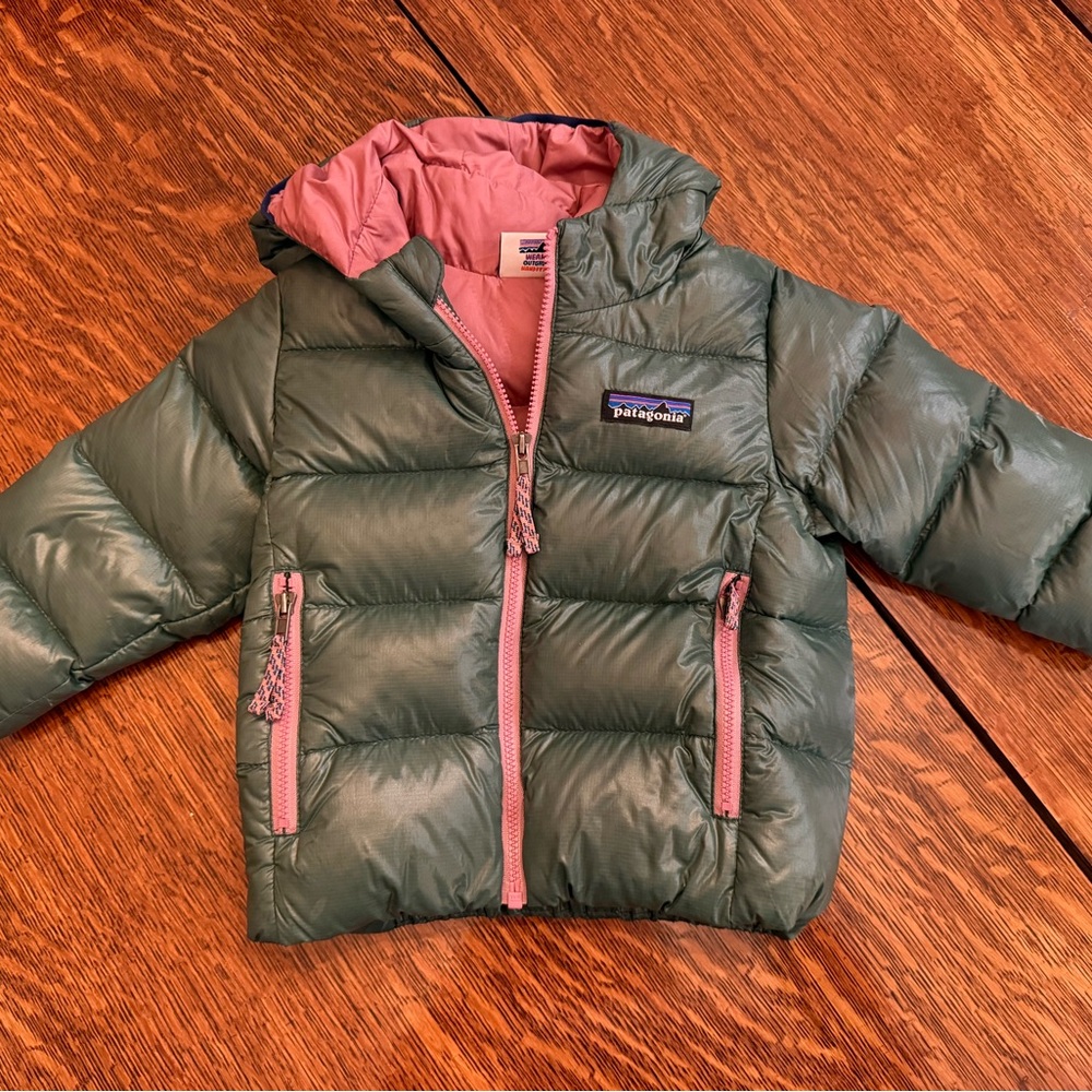 Patagonia Baby Hi-Loft Down Sweater Hoody